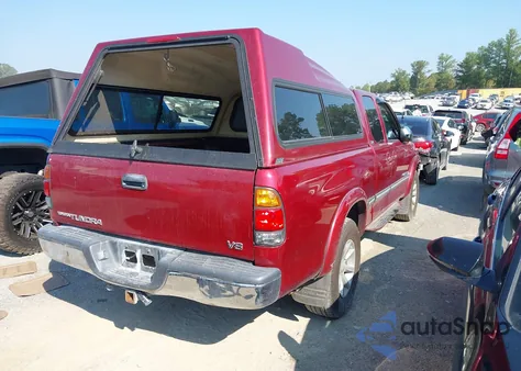 2000 Toyota Tundra Sr5 V8 из США, поврежденный, VIN 5TBRT3418YS009727